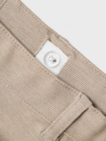 NAME IT Comfort Chino Shorts Weathered Teak